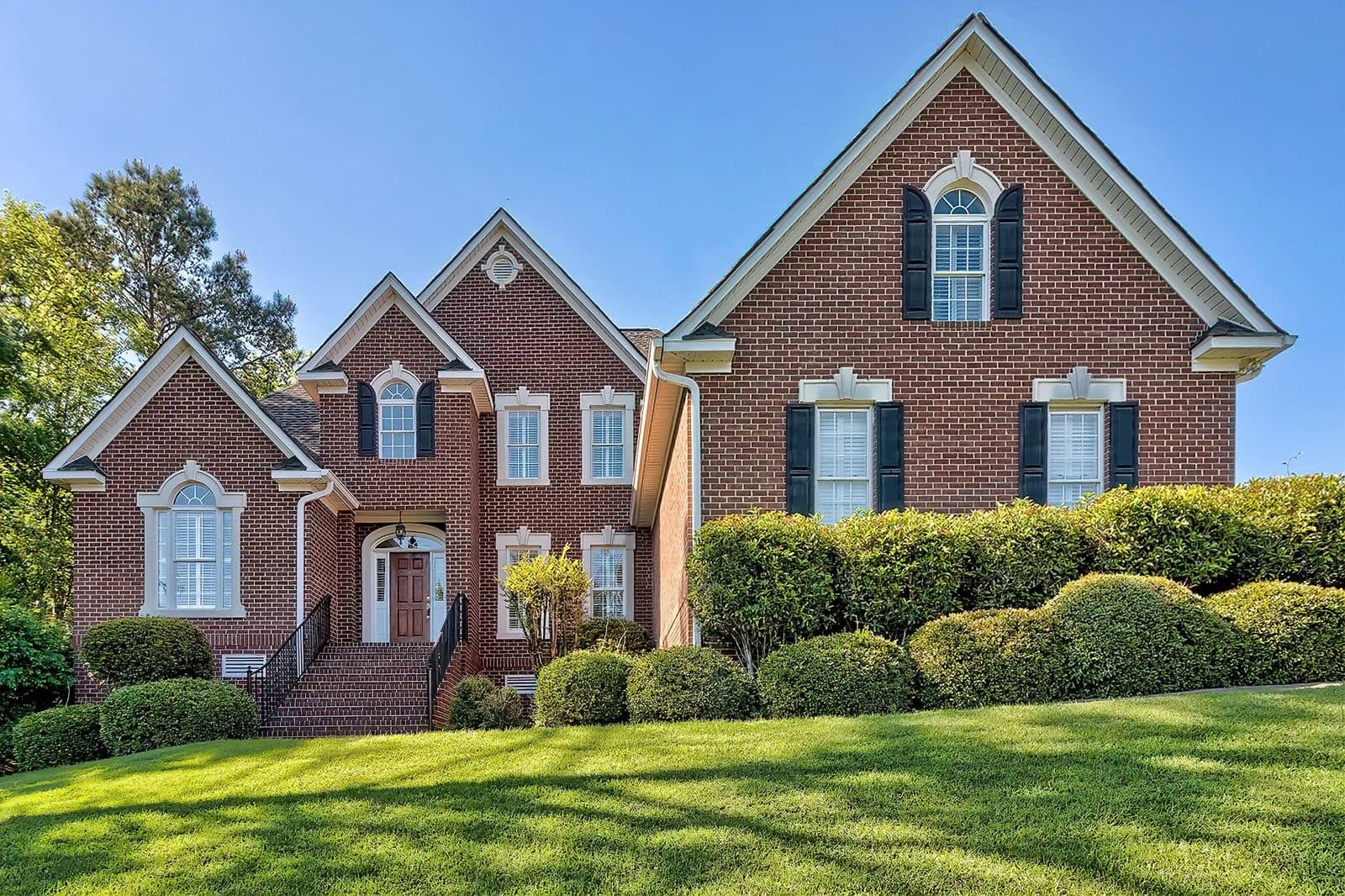 A brick home on an established street in Irmo, South Carolina